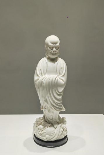 德化窑渡江达摩像
