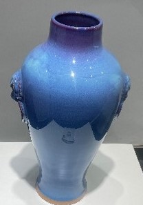 钧瓷《异兽瓶》